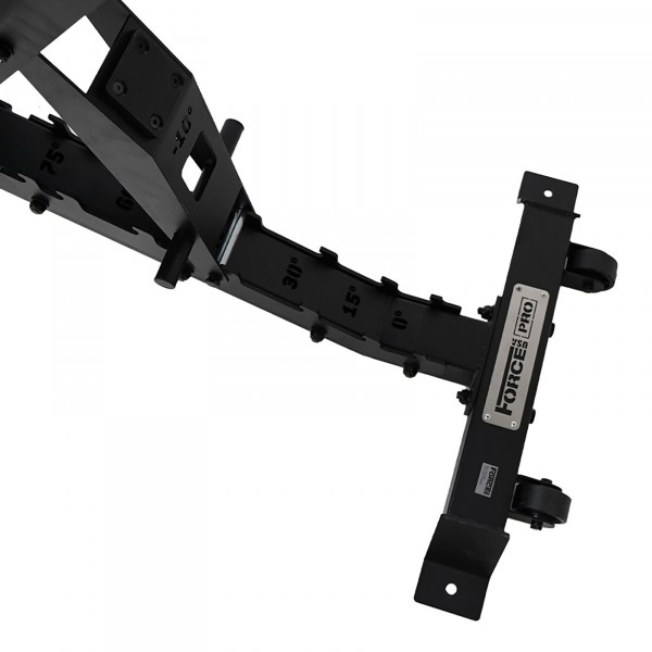 Force USA Pro Series Weight Bench - transport wheels