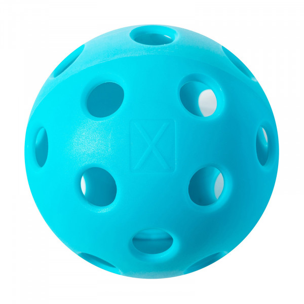 Front view of the the blue Franklin X-26 indoor pickleball