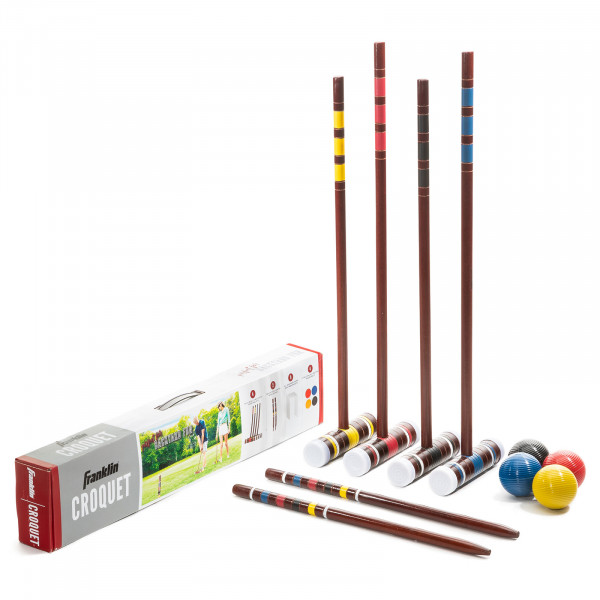 Included in the Franklin Starter Croquet Set