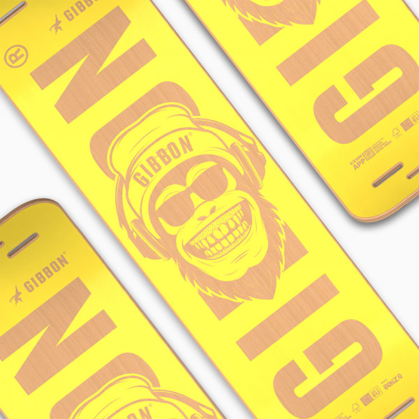 Multiple Gibbon Giboard Set Bonzo Classic decks laid out with graphic