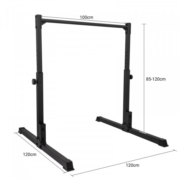 Gravity Fitness Statics Bar - Dimensions Image