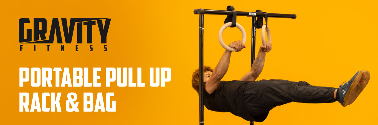 Gravity Fitness Portable Pull up Rack & Bag