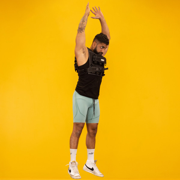 Lifestyle Image - Gravity Fitness Weighted Vest - Jump