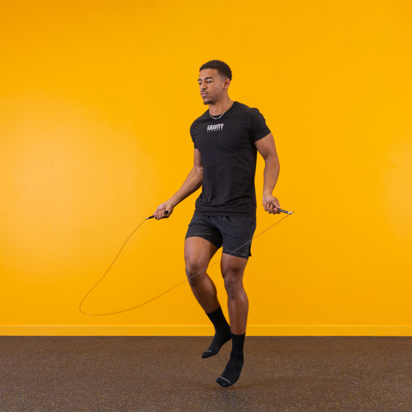 Lifestyle image of the Gravity Fitness Skipping Ropes - skipping 2