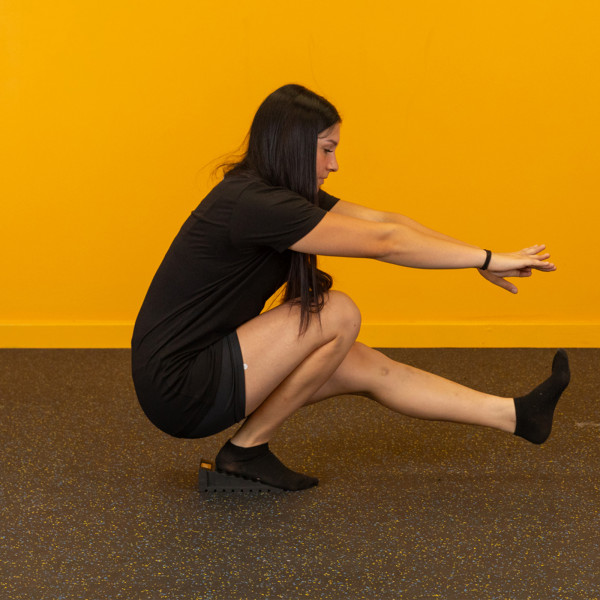 Gravity Fitness 2-in-1 Squat Ramps - pistol squat