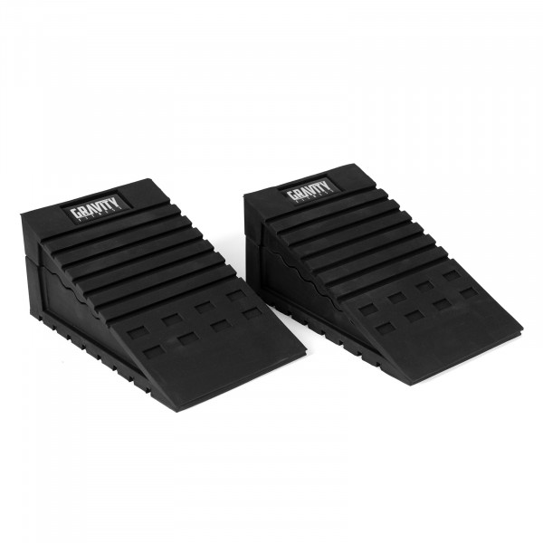 Product image of the Gravity Fitness 2-in-1 Squat Ramps - Full Product