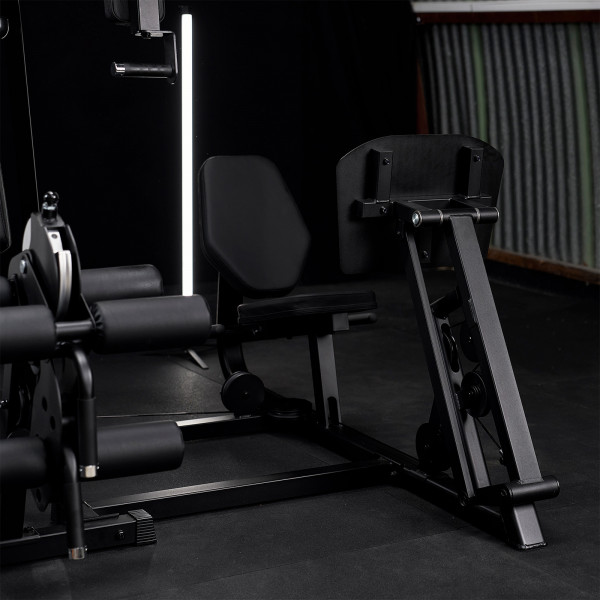 Image of the HAMMER Autark 2500 Multi-Gym's Leg Press Module in a studio setting