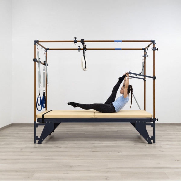 Stretch using push-through bar on the HEGREN TALMA TRC Cadillac Trapeze
