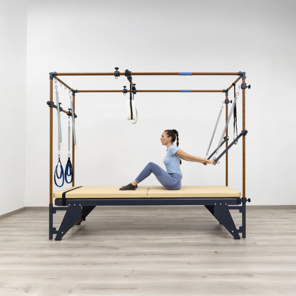 Seated arm extension on the HEGREN TALMA TRC Cadillac Trapeze