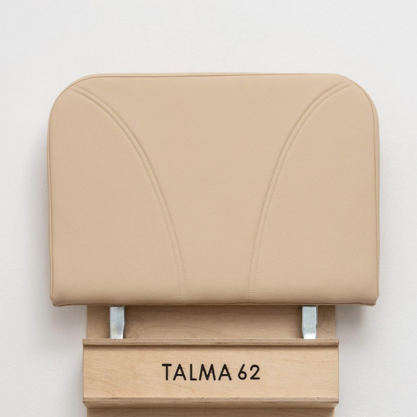 Top-down view of the HEGREN TALMA Pilates Jumpboard – Beige