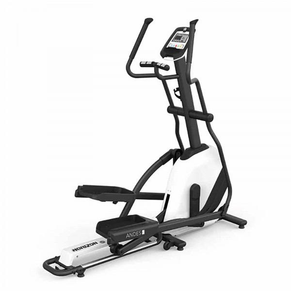 Front right view of the Horizon Andes 3 Elliptical Cross Trainer.