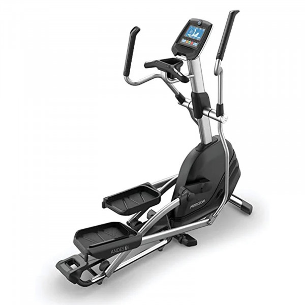 Back right view of the Horizon Andes 7i Elliptical Cross Trainer.