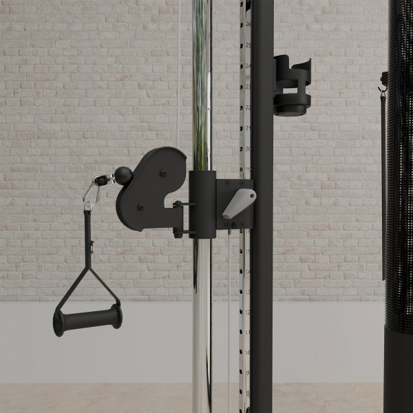 Studio image of the Inspire Fitness FT1 PRO Functional Trainer - close up of the upright