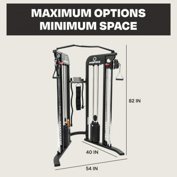 Product image of the Inspire Fitness FTX Functional Trainer - Dimensions