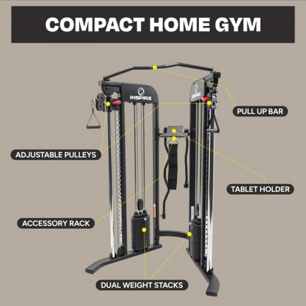 Product image of the Inspire Fitness FTX Functional Trainer - Features