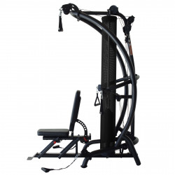 Side view of the Inspire Fitness M1 Multi-Gym.
