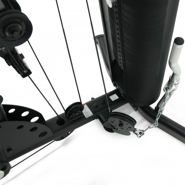 Cable and pulley system of the Inspire Fitness M2 Multi-Gym