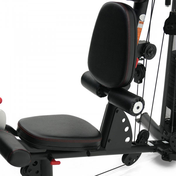 Ergonomic seat and backrest of the Inspire Fitness M2 Multi-Gym