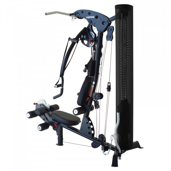 Side angle view of the Inspire Fitness M2 Multi-Gym
