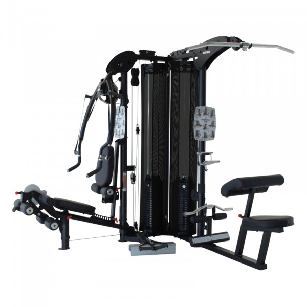 Dual station setup of the Inspire Fitness M5 Multi-Gym.
