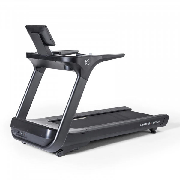 Back-left view of the Inspire Fitness Series T7 Treadmill