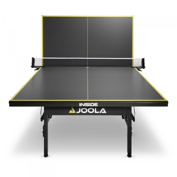 Joola J18 Indoor Table Tennis Table - half-closed, front view