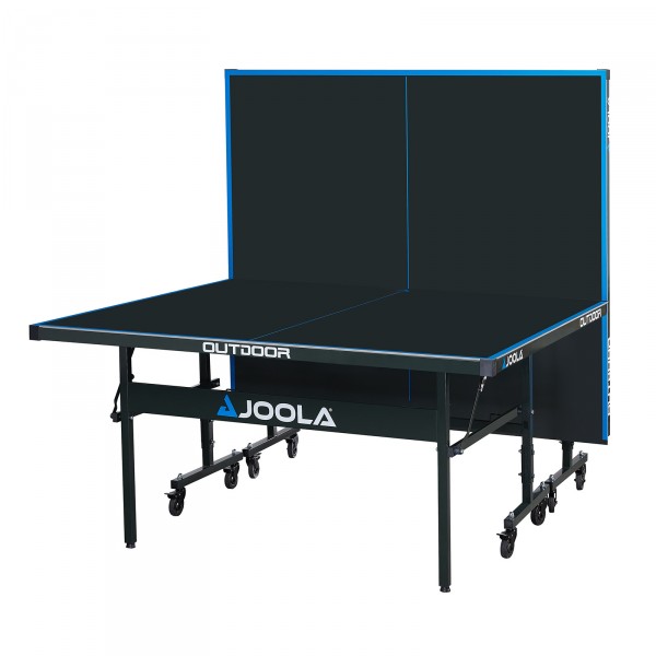 Joola J200A Outdoor Table Tennis Table - half-closed