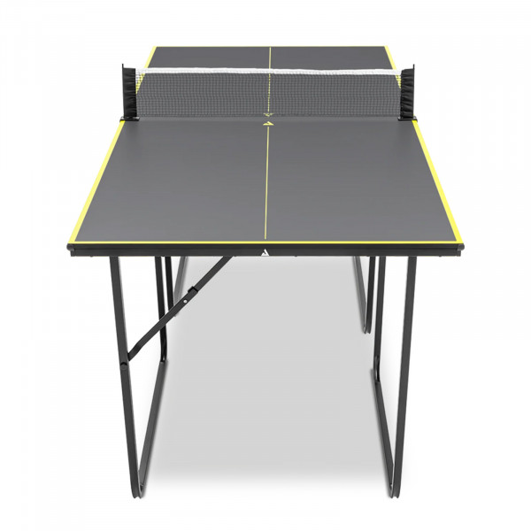 Top view of the Joola Midsize Table Tennis Table in dark grey