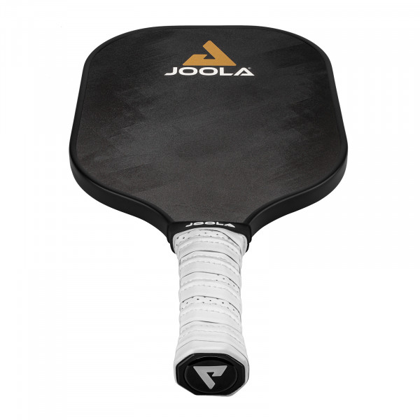 Close-up back side of JOOLA Essentials Pickleball Paddle in black.