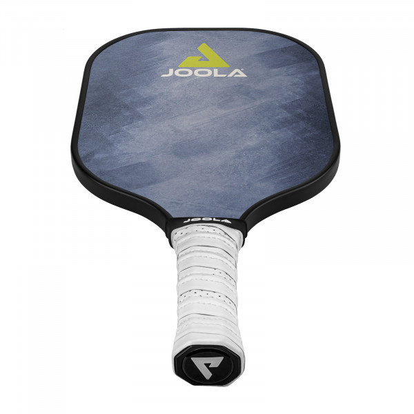 Close-up back side of JOOLA Essentials Pickleball Paddle in blue.