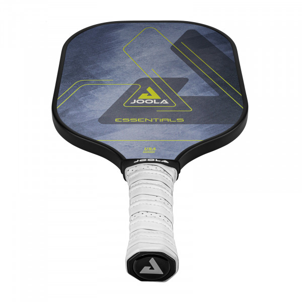 Close-up front side of JOOLA Essentials Pickleball Paddle in blue.