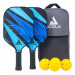 JOOLA Ben Johns Blue Lightning Pickleball Paddle Set