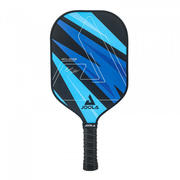 Single paddle from the JOOLA Ben Johns Blue Lightning Pickleball Paddle Set