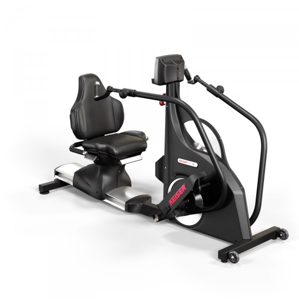 Keiser M7i Recumbent Total Body Trainer - front right view