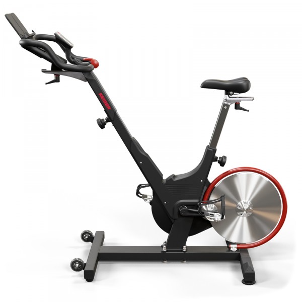 Left-side view of the Keiser M3i Indoor Bike.