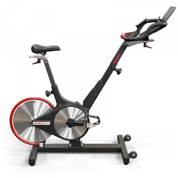 Right-side view of the Keiser M3i Indoor Bike.
