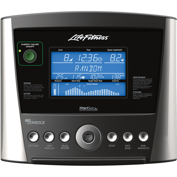 Life Fitness E1 Elliptical Cross Trainer with Go Console