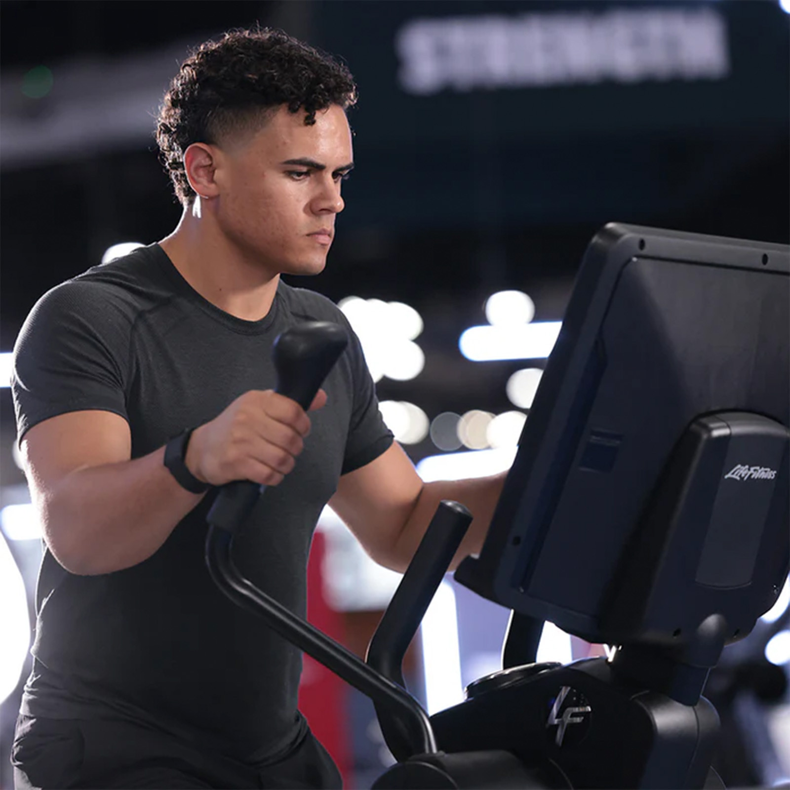 Life fitness zone training plus elliptical shop