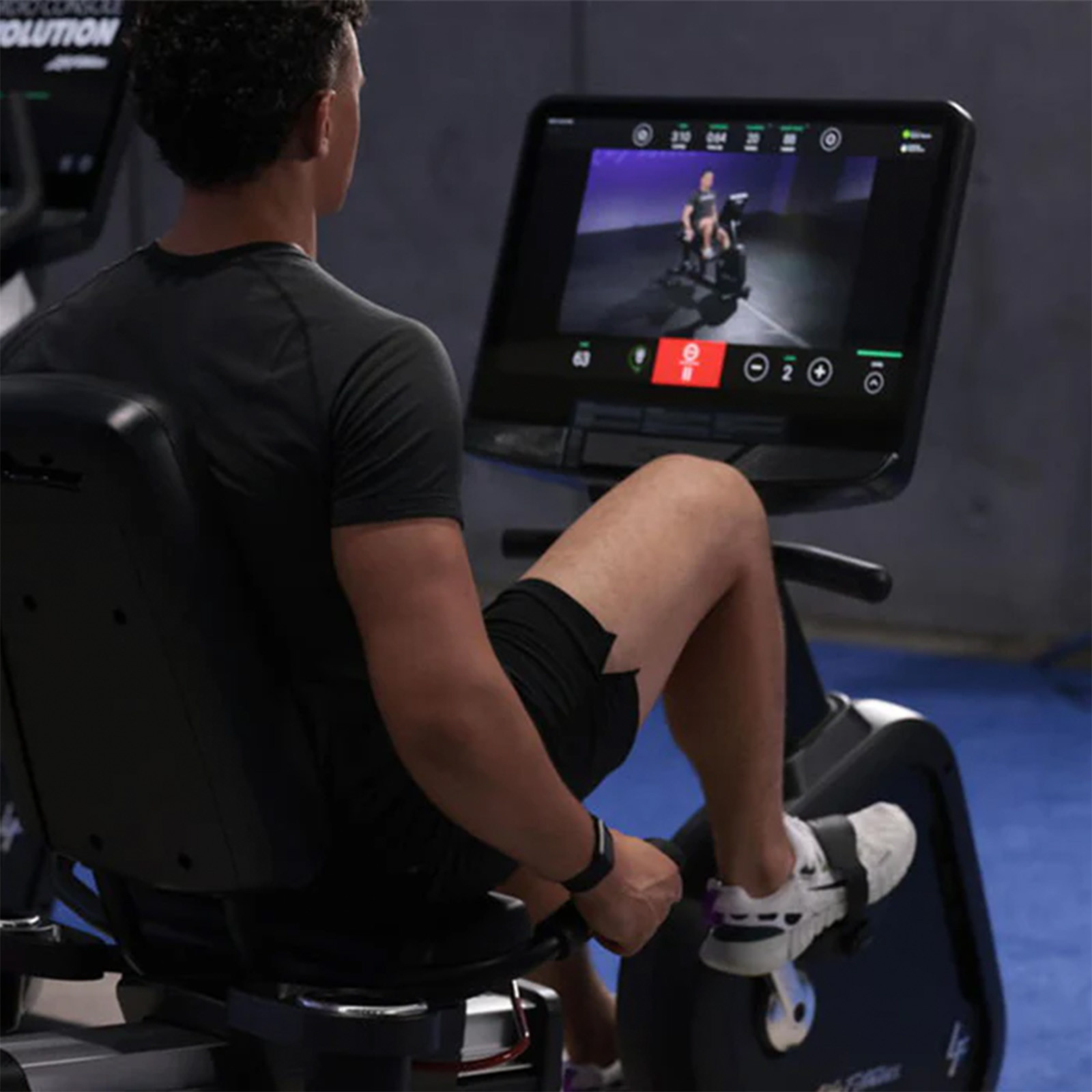 Life Fitness Club Series Plus Recumbent Exercise Bike Fitshop Fitshop
