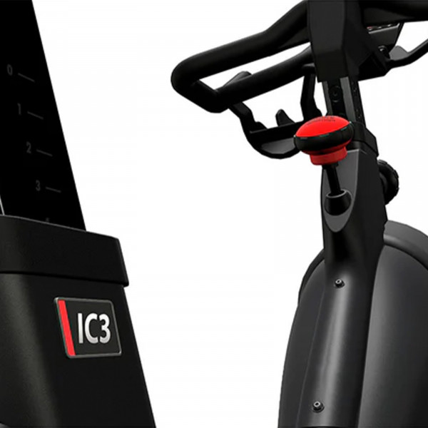Detailed shot of the Life Fitness IC3 Indoor Cycle Powered by ICG.