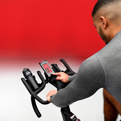 An over-the-shoulder view of the IC7 console