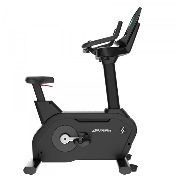 INTEGRITY PLUS_Upright Bike SE4_16inch_Side_angle_Matte Black_1600 x 1600