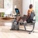 Life Fitness RS3 Lifecycle Recumbent Exercise Bike with Track Connect Console 2.0