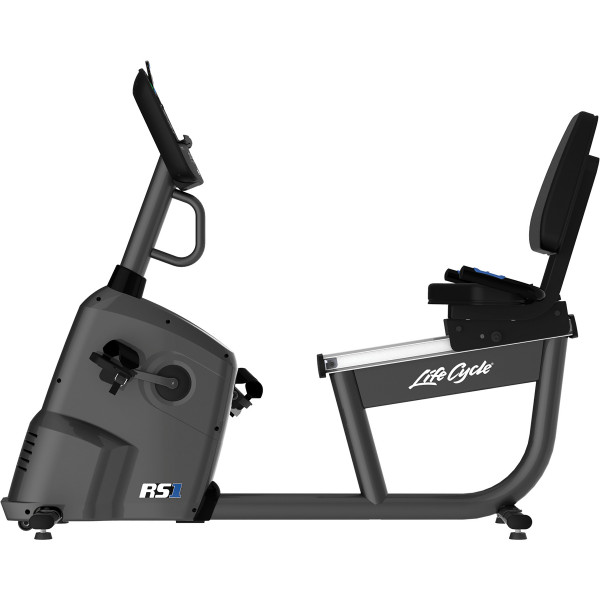 Life Fitness RS1 Step Through Recumbent Cycle Exercise Bike with Go Console