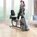 Life Fitness RS1 Step Through Recumbent Cycle Exercise Bike with Go Console
