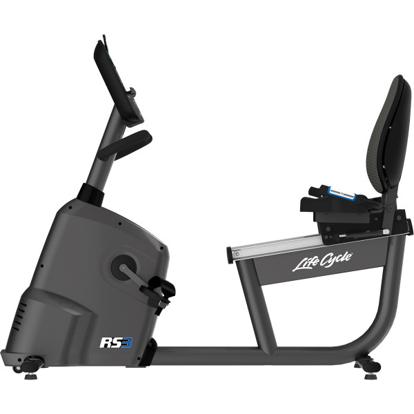 Life Fitness RS3 Lifecycle Step Through Recumbent Exercise Bike with GO Console