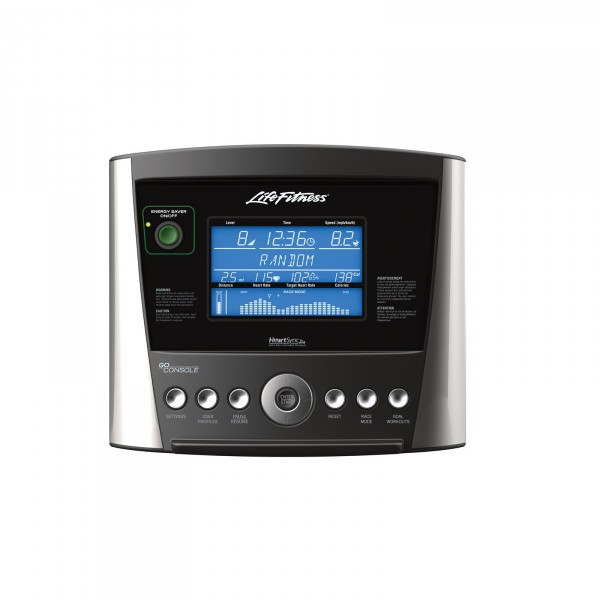 Life Fitness T3 Fixed Treadmill - go console close up