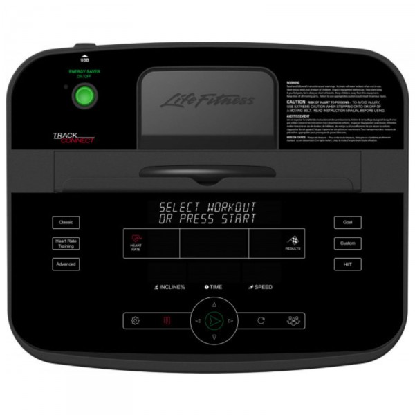 Unleash your potential with the Life Fitness T5 Treadmill with Track Connect 2.0 Console.