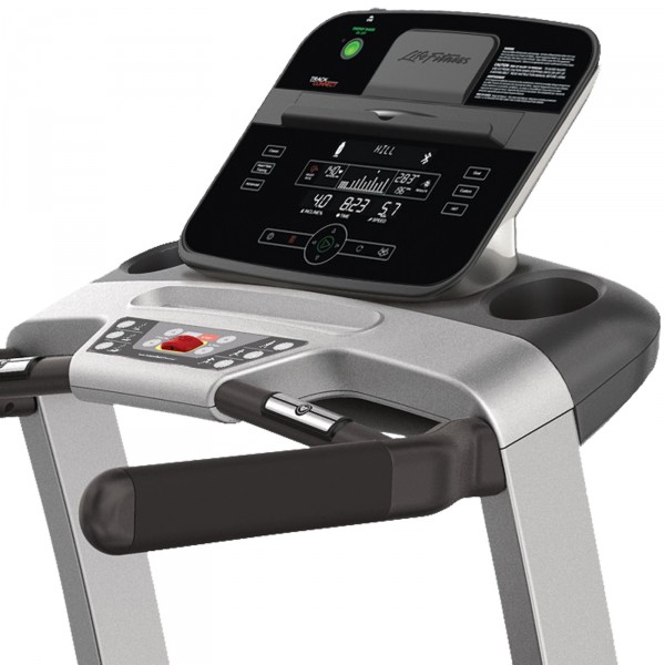 Experience unlimited customisation with four user profiles, energy-saving mode, and seamless integration with fitness apps - the Life Fitness T3 Treadmill with Track Connect Console has it all.