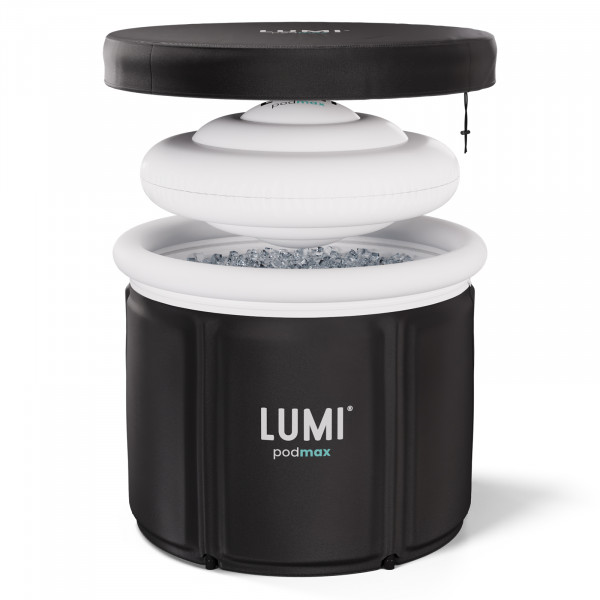 Lumi Recovery Pod Max Ice Bath top view